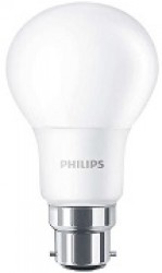Philips CorePro LED Bulb, GLS, 7.5W-60W, 3000K, B22 Bayonet, No Dim